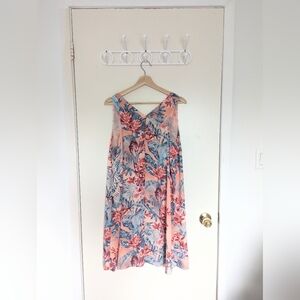 Casual floral dress (size XL)